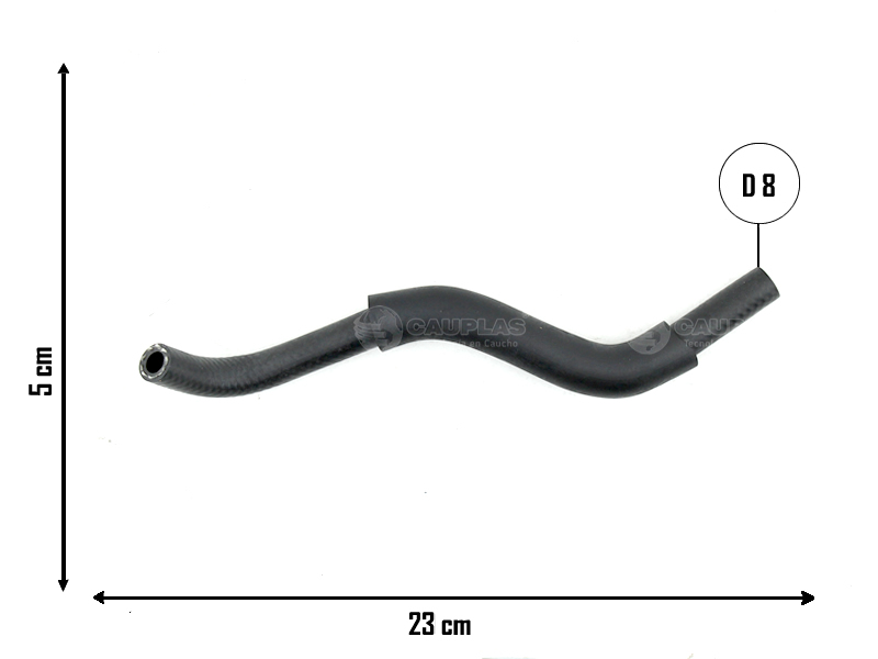 CAUPLAS MANGUERA CALEFACCION VW TIGUAN  OEM:5N0121447L