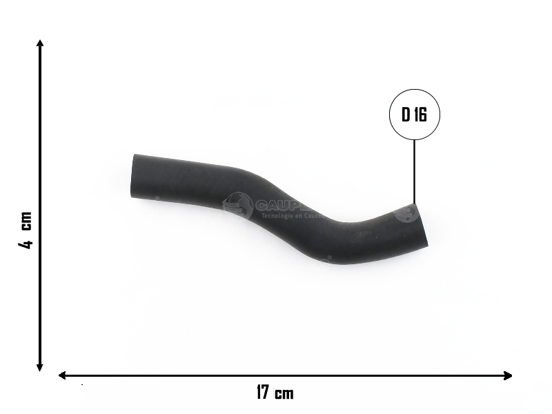 CAUPLAS MANGUERA REFRIGERACION VW VENTO OEM:1K0121058BQ