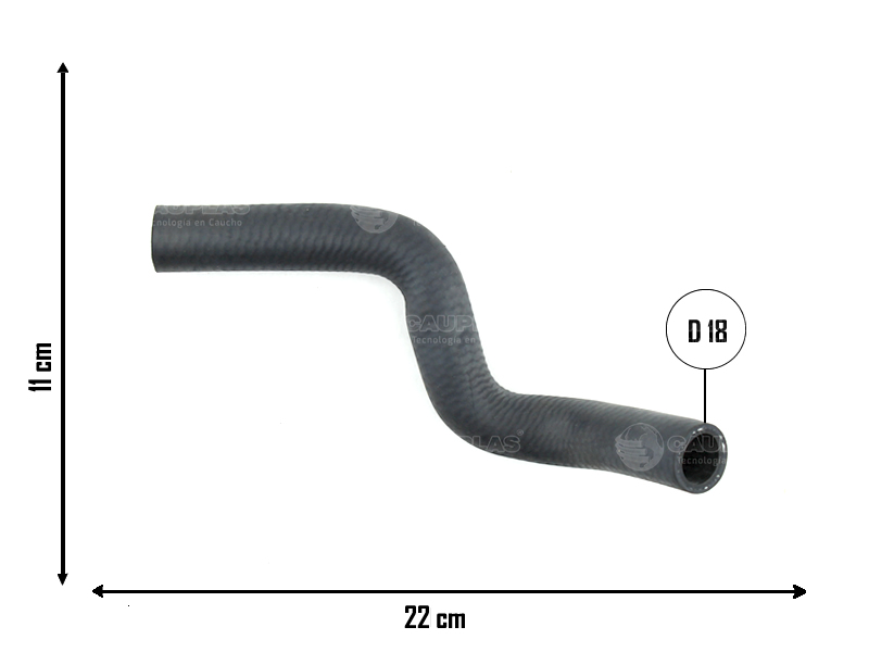 CAUPLAS MANGUERA REFRIGERACION VW VENTO OEM:1K0121073S