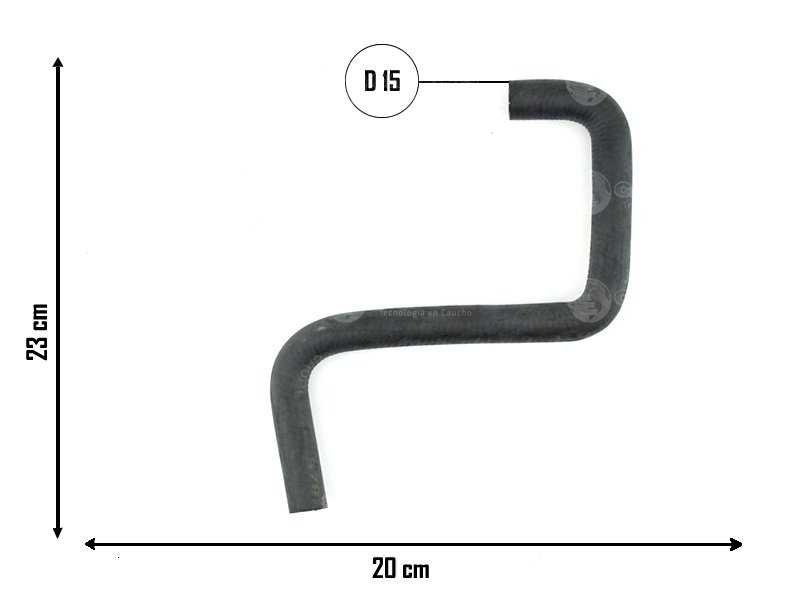CAUPLAS MANGUERA REFRIGERACION VW VENTO OEM:1K0121096R