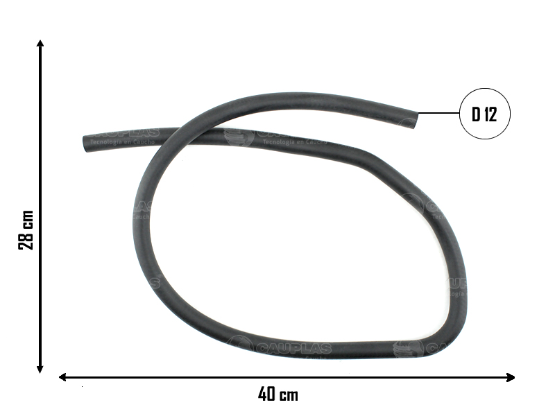 CAUPLAS MANGUERA COMBUSTIBLE VW VENTO