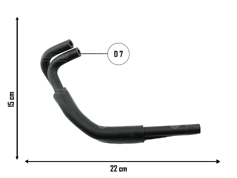 CAUPLAS MANGUERA REFRIGERACION VW VENTO OEM:1K0122447T