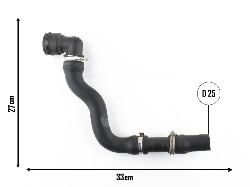 CAUPLAS MANGUERA VASO DE EXPANSION VW VENTO OEM:1K0121447T