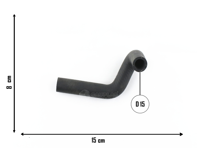 CAUPLAS MANGUERA RADIADOR DE ACEITE VW VENTO OEM:1K0121096H