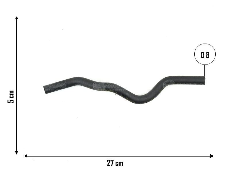 CAUPLAS MANGUERA VASO DE EXPANSION VW VENTO