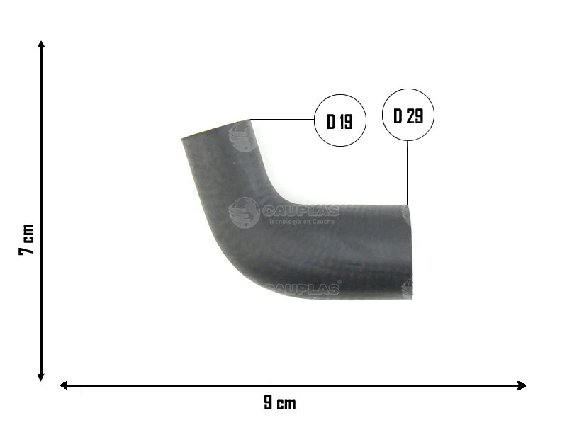 CAUPLAS MANGUERA REFRIGERACION  VW VENTO