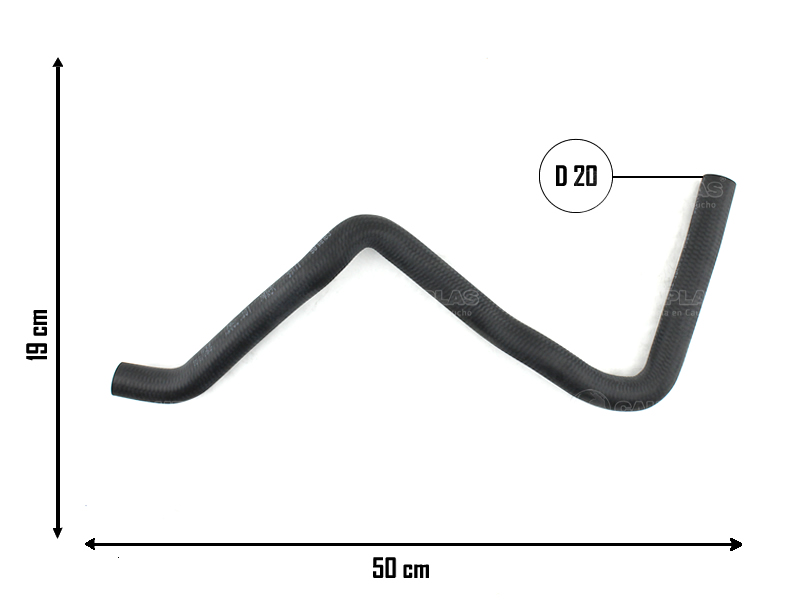 CAUPLAS MANGUERA REFRIGERACION VW VENTO OEM:1K0122063G