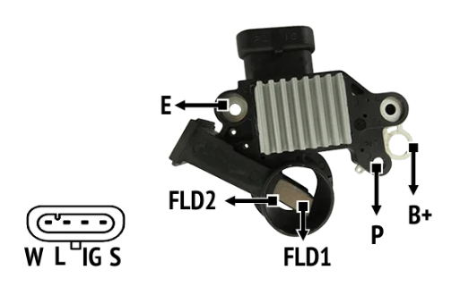 NOSSO REGULADOR VOLTAJE DELCO CHEVROLET AVEO