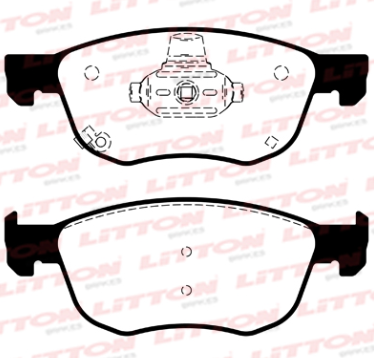 LITTON PASTILLAS FRENO HONDA Hr-v 20 > DEL OEM: 45022-T7T-M51 (POSICION 1235)