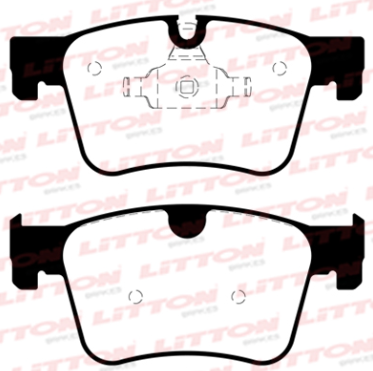 LITTON PASTILLAS FRENO DEL. CITROEN C4 GRAND PICASSO 1.6 THP - C4 PICASSO II 1.2 THP PEUGEOT 308 II- SW II 1.2 1.6 2.0 14/