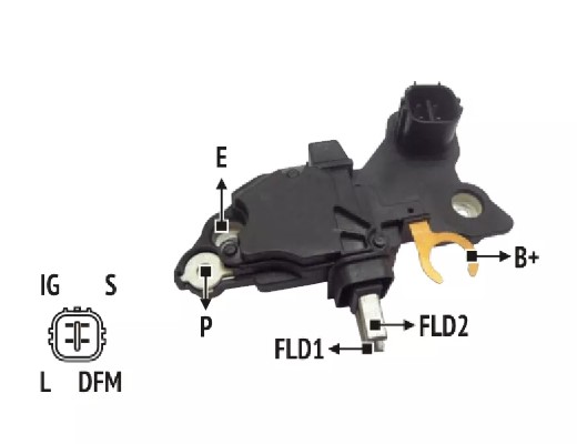 NOSSO REGULADOR VOLTAJE T BOSCH TOYOTA YARIS