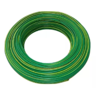 X9 CABLE INSTALACION NORMALIZADO VERDE C/AMARILLO X100M