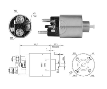 ZM SOLENOIDE P 2008-208-208-308-307-PARTNER-BERLINGO  