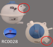 MLH DEPOSITO VW BORA CADDY GOL GOLF POLO CLASSIC SAVEIRO C/SENSOR DE 2 PINES - 3 SALIDAS