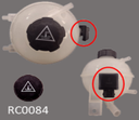 [ET0096C2.0555] MLH DEPOSITO PEUGEOT 307 HDI C/SENSOR DE 3 PINES - 3 SALIDAS