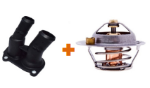 MLH KIT TERMOSTATO FORD FIESTA KINETIC AT/MT 4P/5P - FOCUS 4P/5P - 1.6 16v 10> DURATEC SIGMA (WF0192 + TH6837.82)
