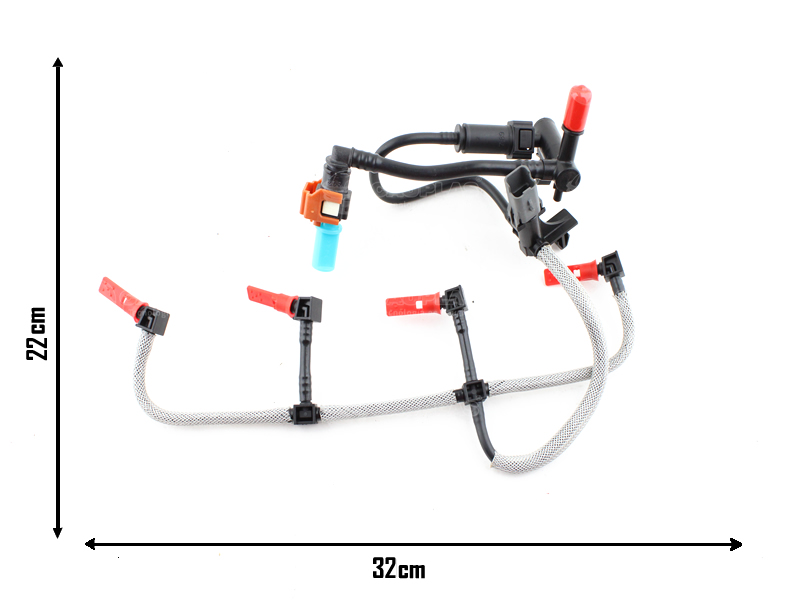 CAUPLAS MANGUERA DISTRIBUIDOR DE COMBUSTIBLE FOCUS 1.8 TDCI OEM:4M5Q-9K022-AG  / 1521487