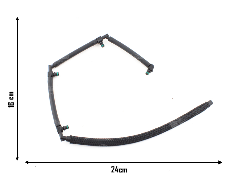 CAUPLAS MANGUERA COMBUSTIBLE PEUGEOT 206 207 307 - 2.0 HDI OEM:1573SR