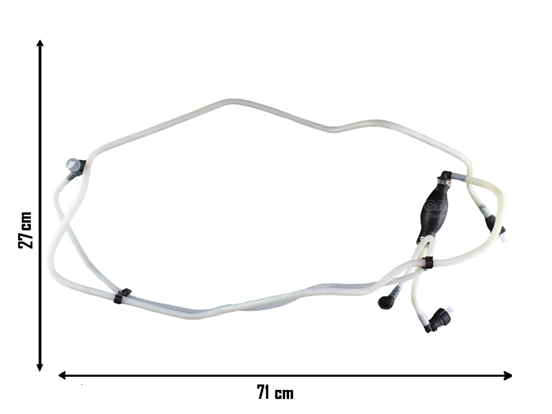 CAUPLAS MANGUERA COMBUSTIBLE CLIO KANGOO 1.9 DIESEL F8Q OEM:7700113514