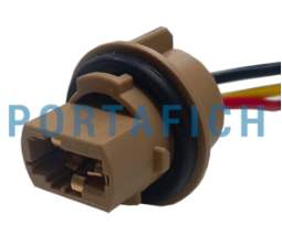 PORTAFICH PORTALAMPARA FARO TRASERO FORD RANGER 12/15 T20 12V 2 POLOS