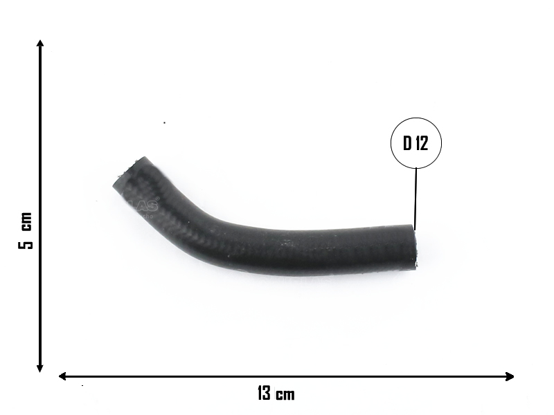 CAUPLAS MANGUERA CIRCULACION DE AIRE IVECO DAILY 2.8 OEM:504385767