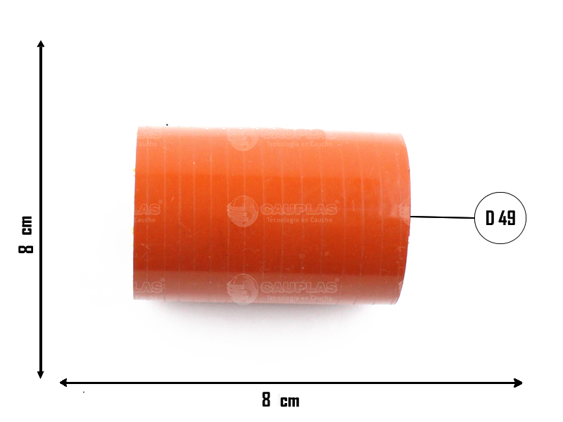 CAUPLAS MANGUERA CIRCULACION DE AIRE IVECO EUROTECH