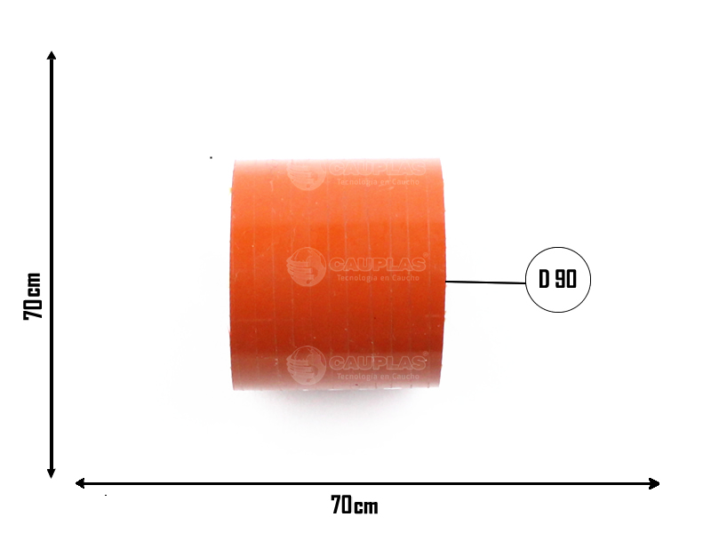 CAUPLAS MANGUERA CIRCULACION DE AIRE MBENZ 1114 OEM:3760940382