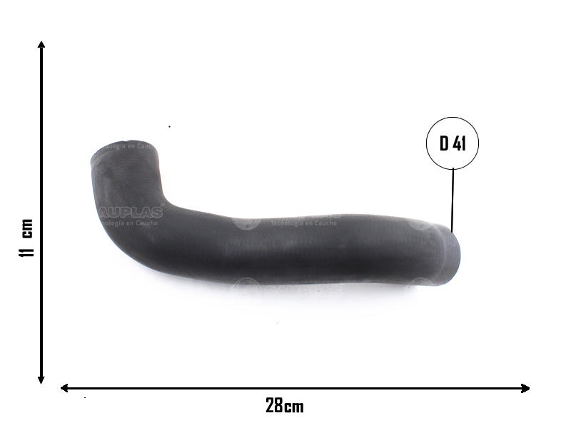 CAUPLAS MANGUERA RADIADOR INFERIOR MBENZ ACCELO OEM:9795015682