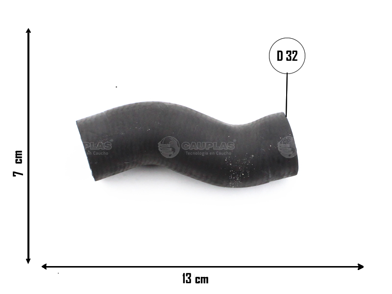CAUPLAS MANGUERA PASO DE AGUA AUDI A3 OEM:1K0121101E