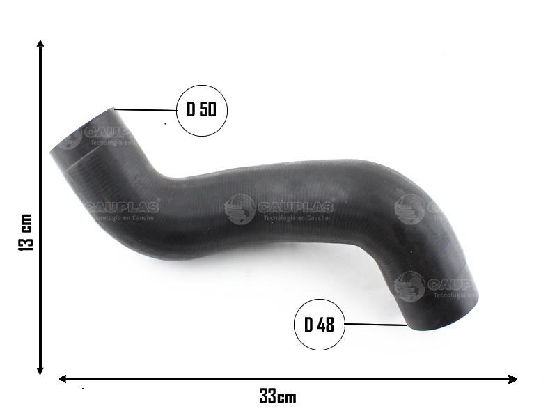 CAUPLAS MANGUERA RADIADOR SUPERIOR VW CONSTELLATION