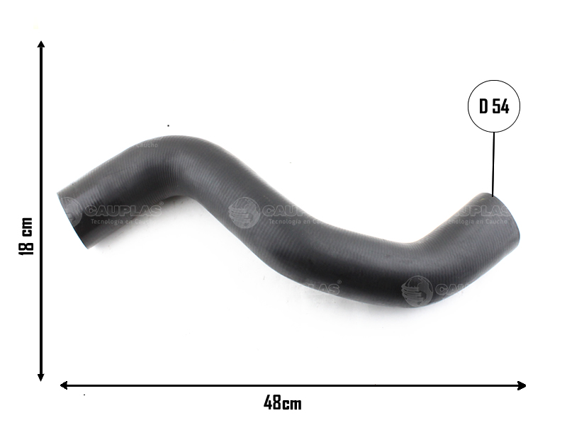 CAUPLAS MANGUERA RADIADOR SUPERIOR SCANIA OEM:1778325