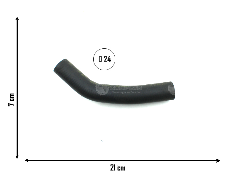CAUPLAS MANGUERA PASO DE AGUA SCANIA SERIE