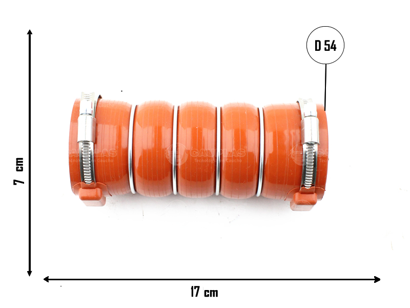CAUPLAS MANGUERA CIRCULACION DE AIRE CITROEN C4 LOUNGE 1.6 THP PEUG 2008 5008 3008 208 408 - 1.6 THP 16V