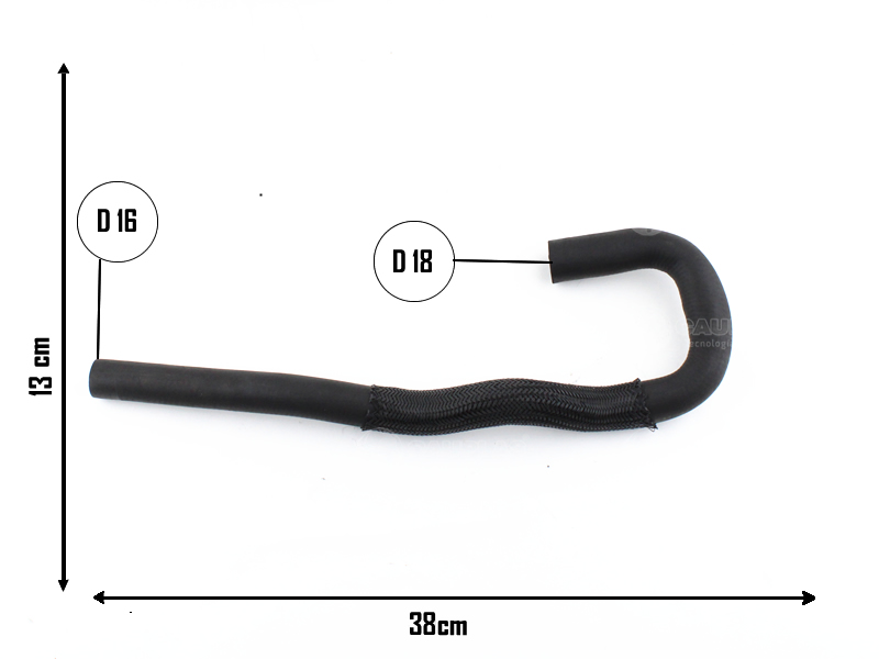 CAUPLAS MANGUERA PASO DE AGUA NISSAN FRONTIER