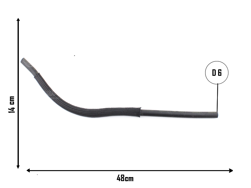CAUPLAS MANGUERA PASO DE AGUA CHERY TIGGO 2.0 09/15 OEM:1303Z13