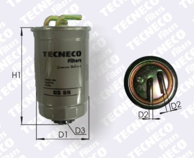 TECNECO FILTRO AIRE GASOIL SELLADA CITROEN C3 XSARA FORD ECOSPORT FIESTA RANGER PEUGEOT 206 207 1.4 HDI