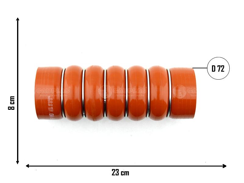 CAUPLAS MANGUERA CIRCULACION DE AIRE IVECO EUROCARGO TECTOR OEM:99446639 /  503101464