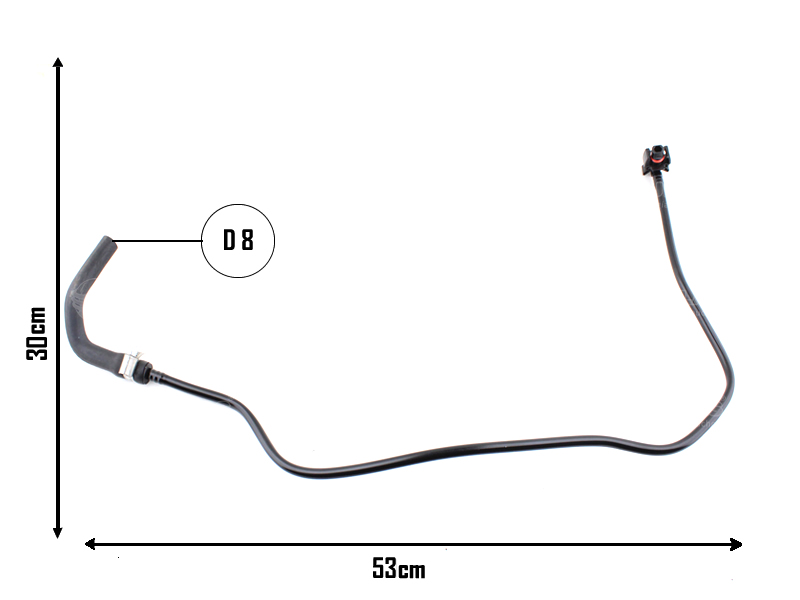 CAUPLAS MANGUERA VASO DE EXPANSION CHEVROLET CRUZE 1.8 10/18 OEM:25192905