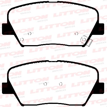LITTON PASTILLAS FRENO DEL. HYUNDAI CRETA 1.6 NEXO FCEV SANTA FE 2.0- 2.2- 2.4 KIA CARENS 1.6- 2.0 GDI SELTOS 1.6 MPI TGDI 