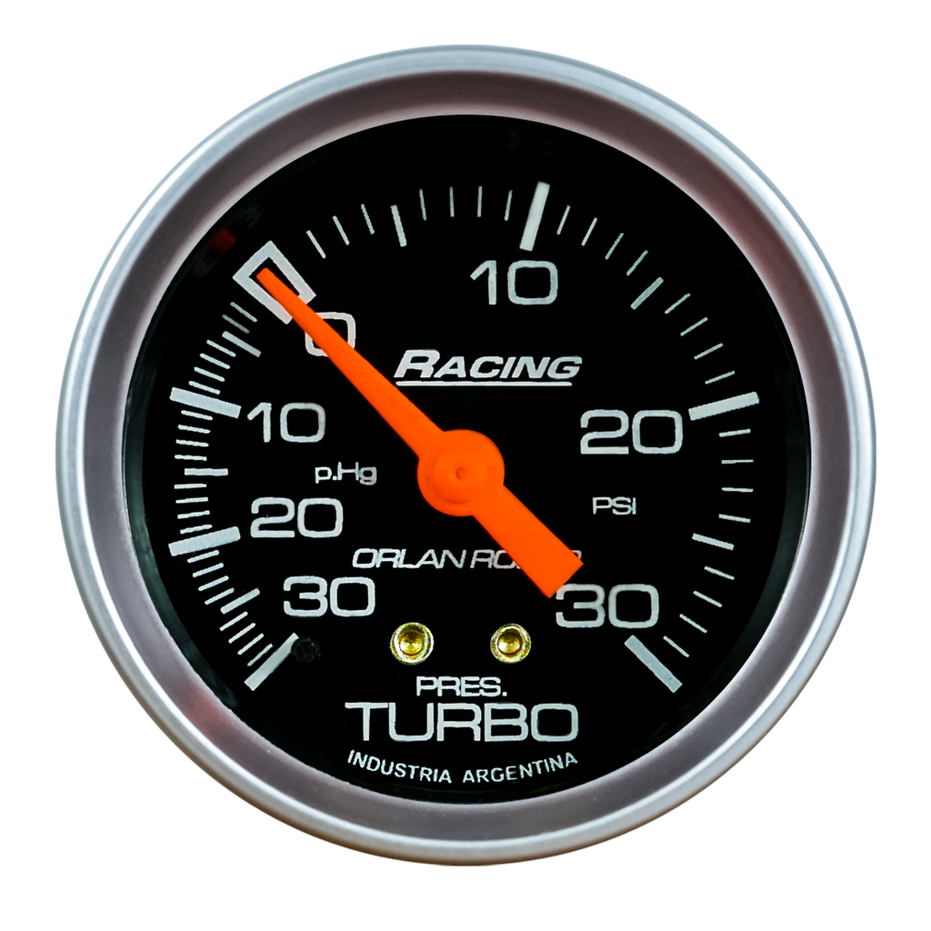 OR AMPERIMETRO -30/+30 52MM *RACING NEGRO*