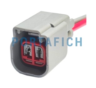 PORTAFICH CONECTOR 2 VIAS SENSOR DETONACION FORD FOCUS/ KA/ECOSPORT /FIESTA/ COURIER
