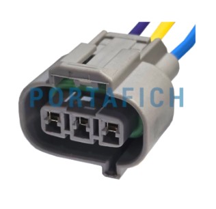 PORTAFICH CONECTOR 3 VIAS SENSOR DE VELOCIDAD • SENSOR TPS FORD RANGER /TOYOTA COROLLA /HILUX