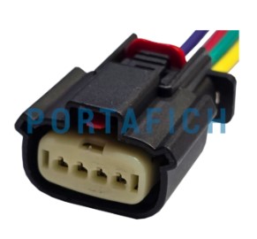 PORTAFICH CONECTOR 4 VIAS SENSOR MAF/ MEDIDOR FLUJO DE AIRE FORD FIESTA /KA/ECOSPORT