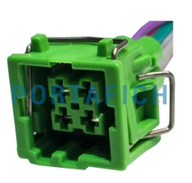 PORTAFICH CONECTOY 4 VIAS BULBO TEMPERATURA RENAULT