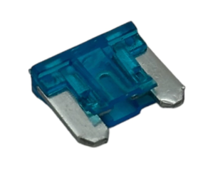 GENROD FUSIBLE FICHA MINI PERFIL BAJO 15 AMP *AZUL*