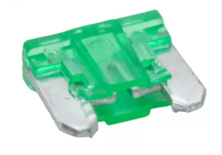 GENROD FUSIBLE FICHA MINI PERFIL BAJO 30 AMP *VERDE*