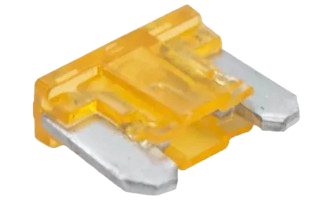GENROD FUSIBLE FICHA MINI PERFIL BAJO 5 AMP *NARANJA*