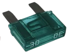 GENROD FUSIBLE FICHA MAXI 30 AMP *VERDE*