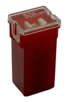 GENROD FUSIBLE PAL HEMBRA MINI 50 AMP *ROJO*