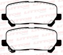[48860UP.0500] LITTON PASTILLAS FRENO TRAS. CHEVROLET TRAILBLAZER 2.8 LTZ HONDA PILOT 3.5 EX V6 